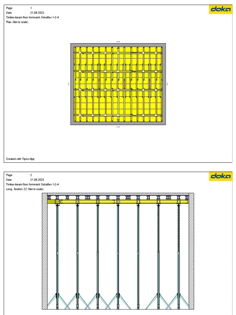 Calculation Formwork Result PDF