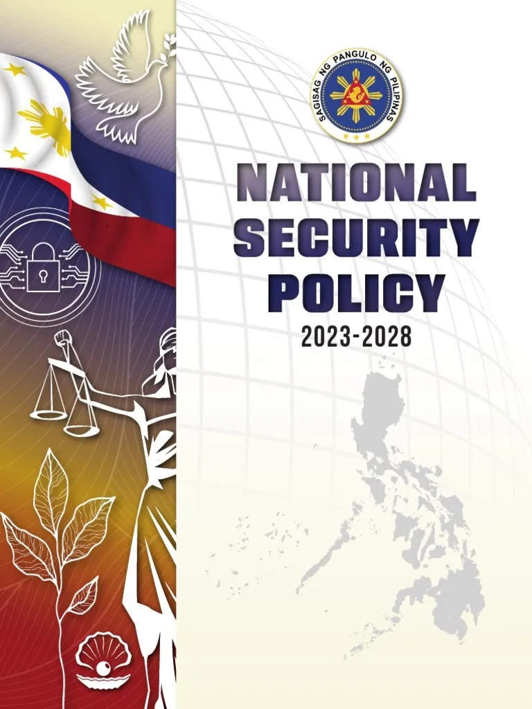 National Security Policy 20232028 PDF National Security Philippines