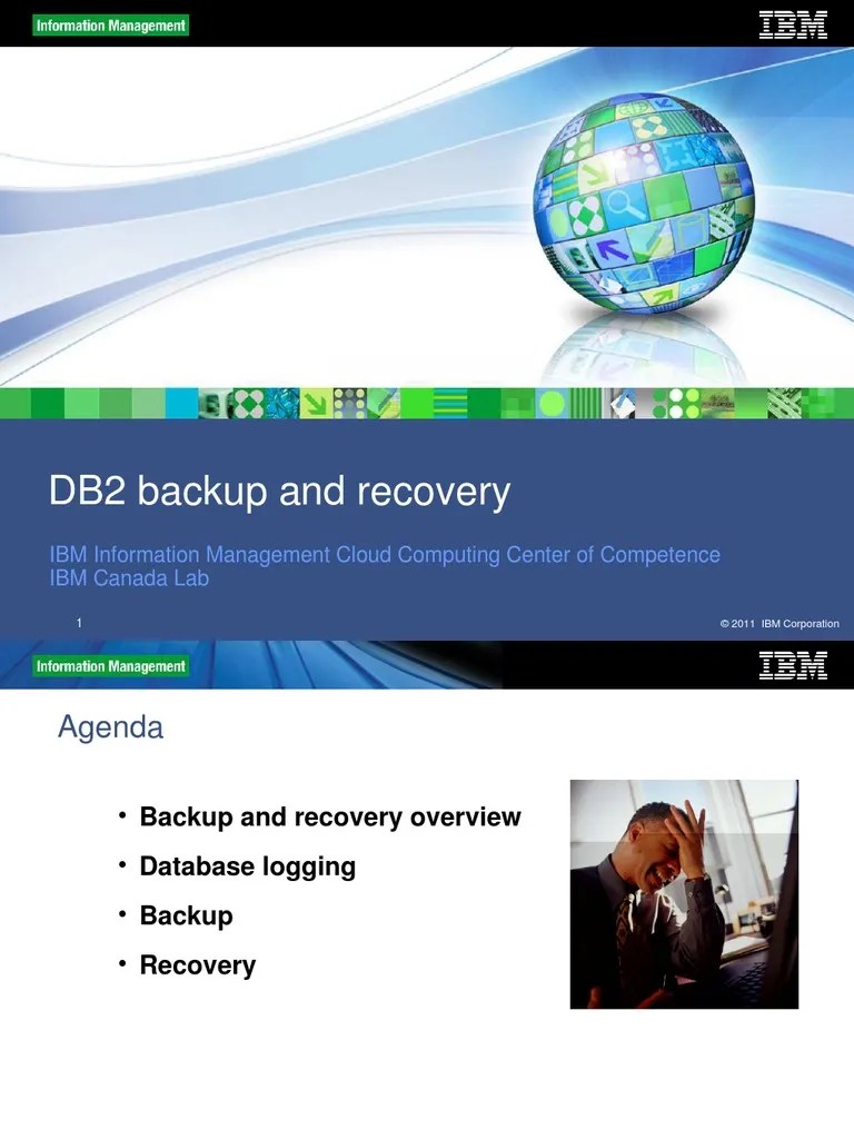 2.1 DB2 Backup and Recovery Backup Database Transaction