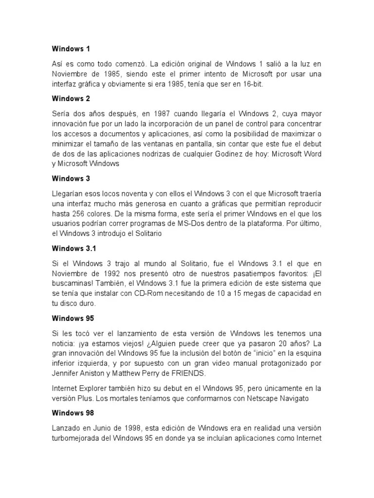 Windows 1 PDF Microsoft Windows Windows 10