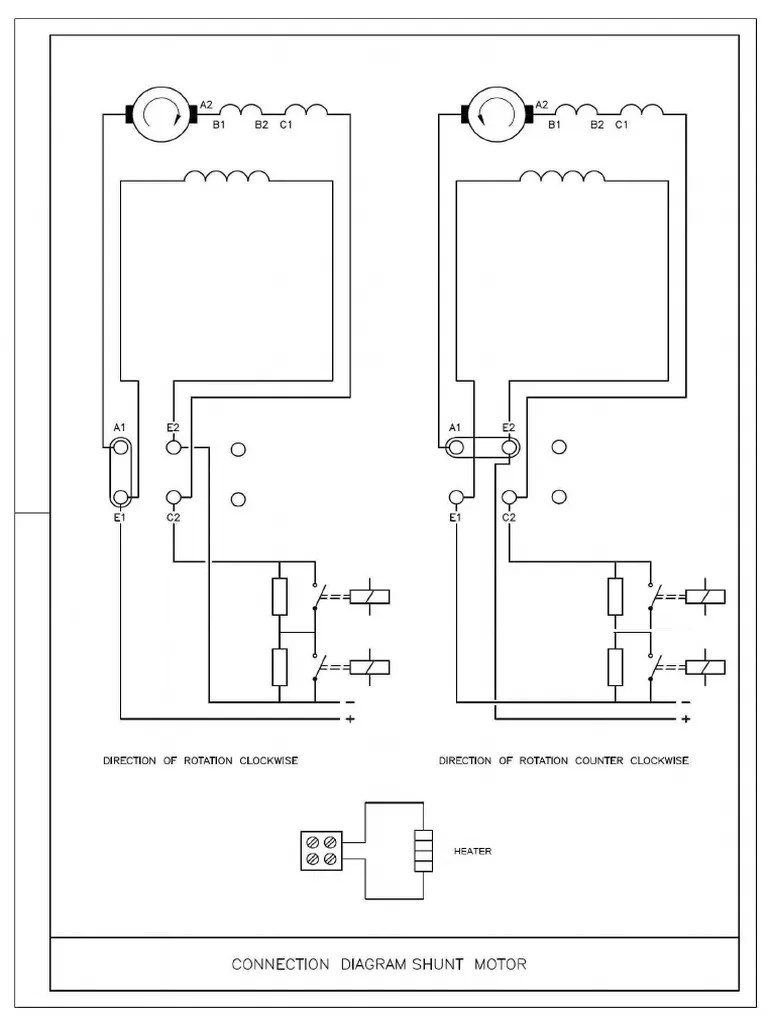 Connection Diagram Motortype GNCE With Resistor (2 Stages) + Heater | PDF
