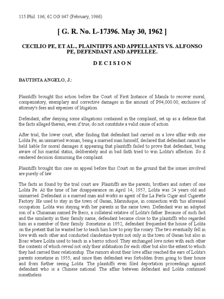 Pe Vs Pe Download Free PDF Damages Lawsuit