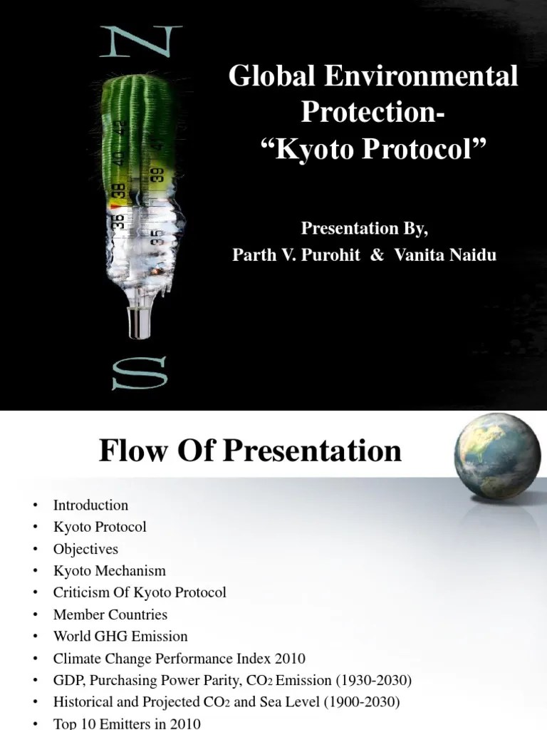Kyoto Protocol Kyoto Protocol United Nations Framework