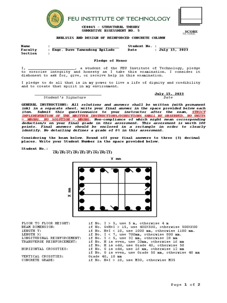 Quiz 45 PDF Structural Engineering