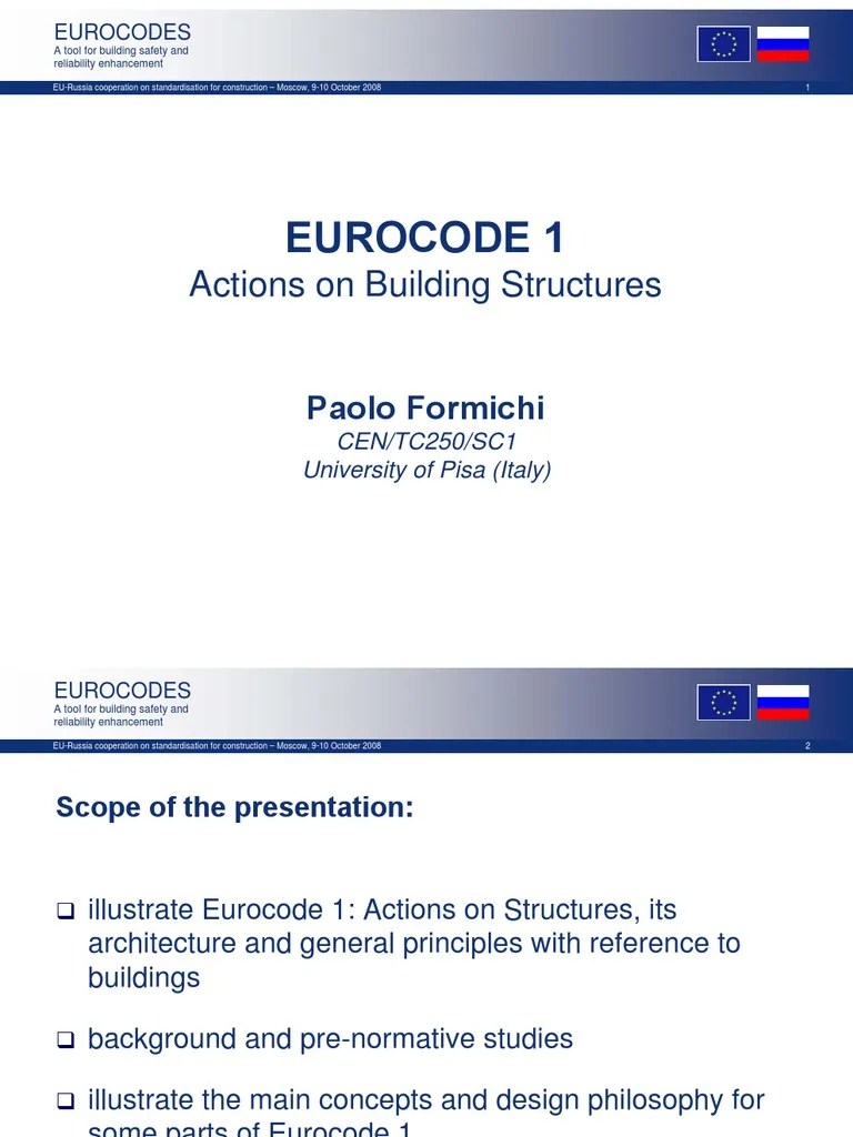 EuroCode 1 PDF Snow Reliability Engineering