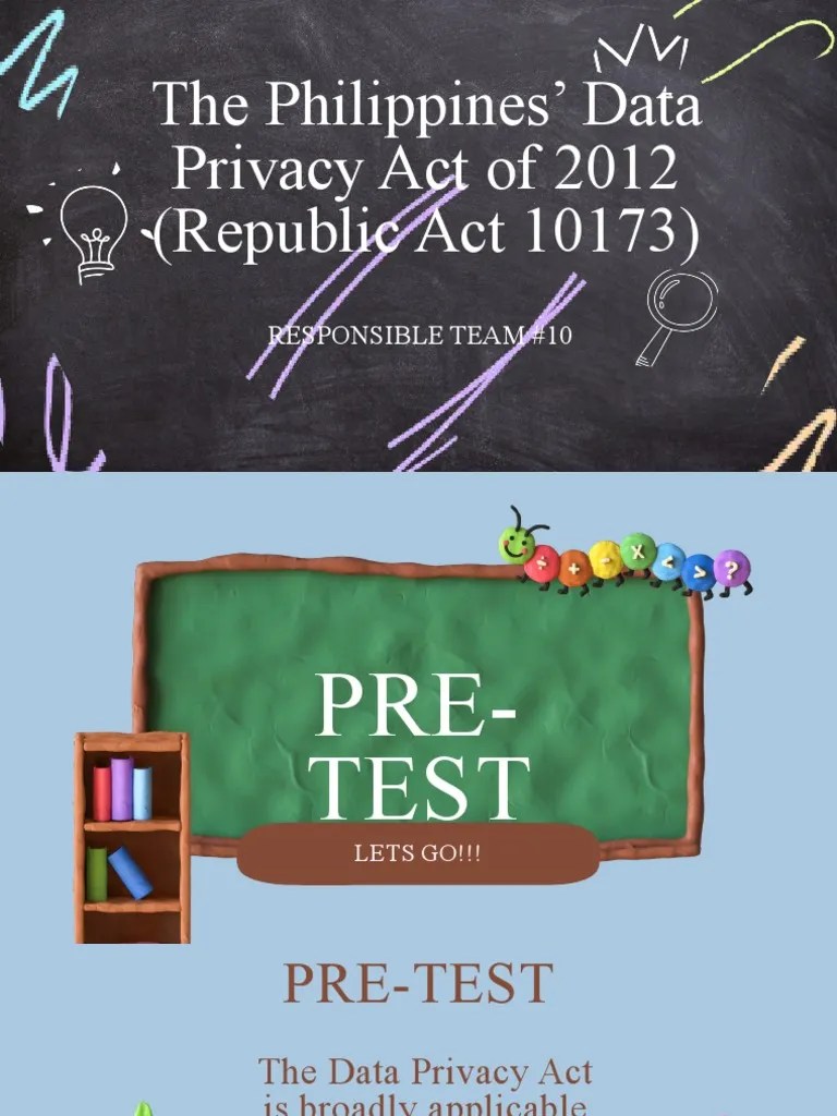 The Philippines Data Privacy Act of 2012 Republic Act 10173 PDF