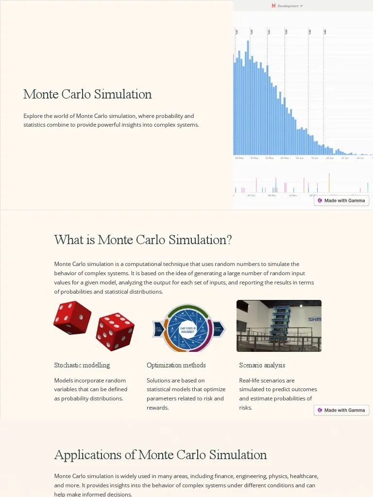 Monte Carlo Simulation PDF Monte Carlo Method Simulation