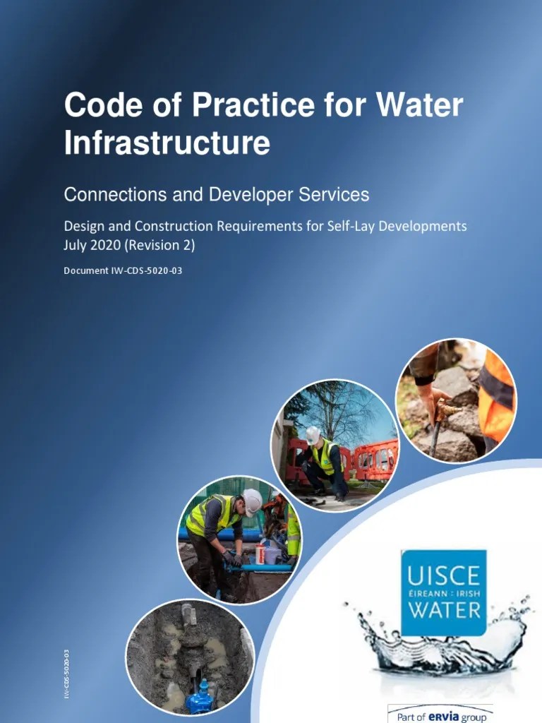 Water Code of Practice PDF Drinking Water Water Supply