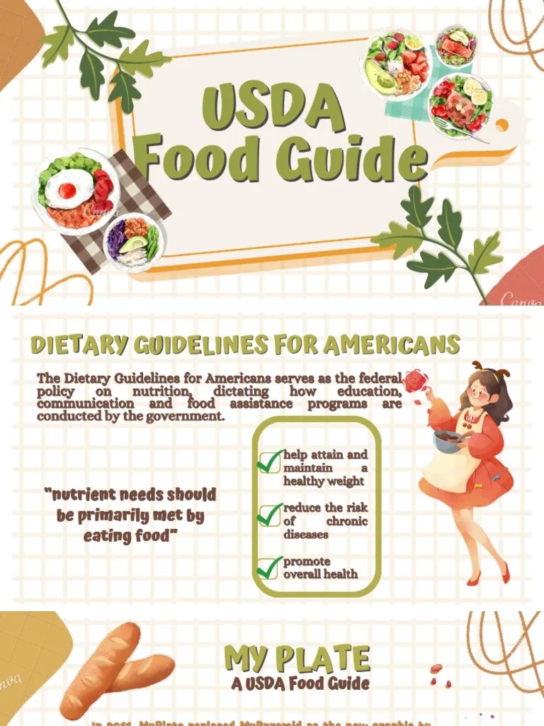 USDA Food Guide PDF