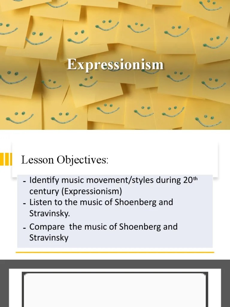 Expressionism Music PDF