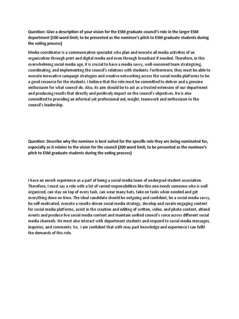 Media Coordinator PDF