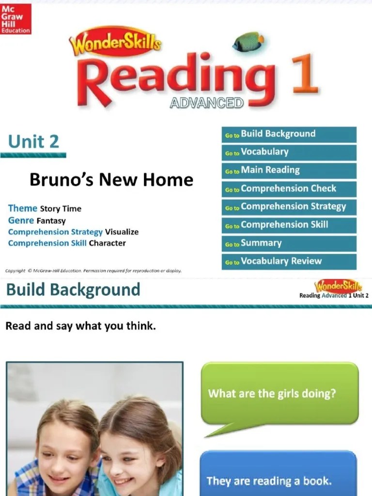 Advanced 1 Unit 2 Brunos New Home PDF
