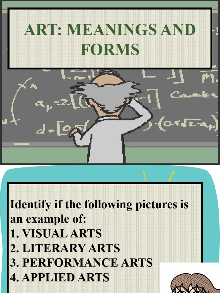 2.art Meaning and Forms PDF The Arts