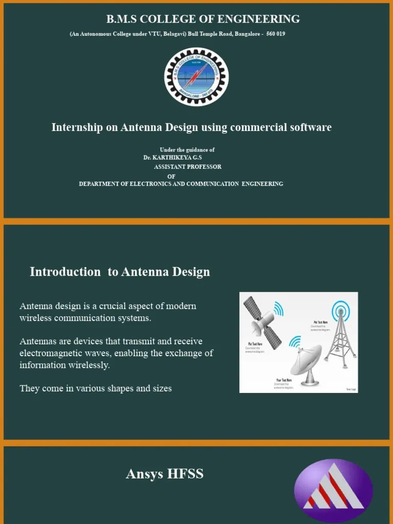 Social Internship PDF Antenna (Radio) Radiation