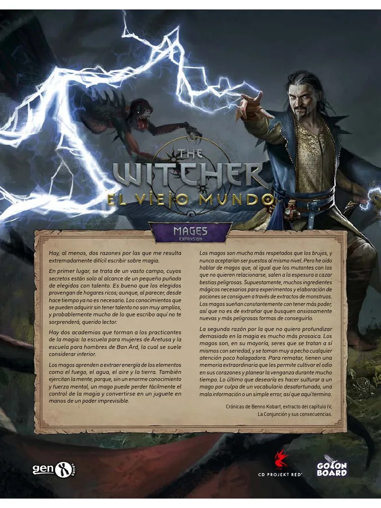 The Witcher Mages PDF