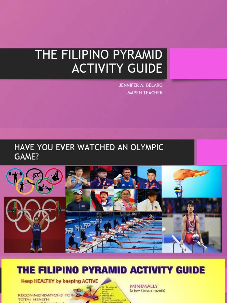 The Filipino Pyramid Activity Guide PDF