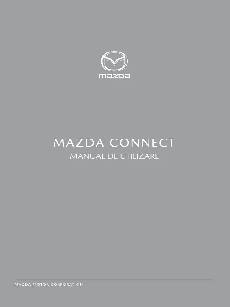 Mazda Connect - Manual de Utilizare (Apr. 2021) | PDF | Mobile Software
