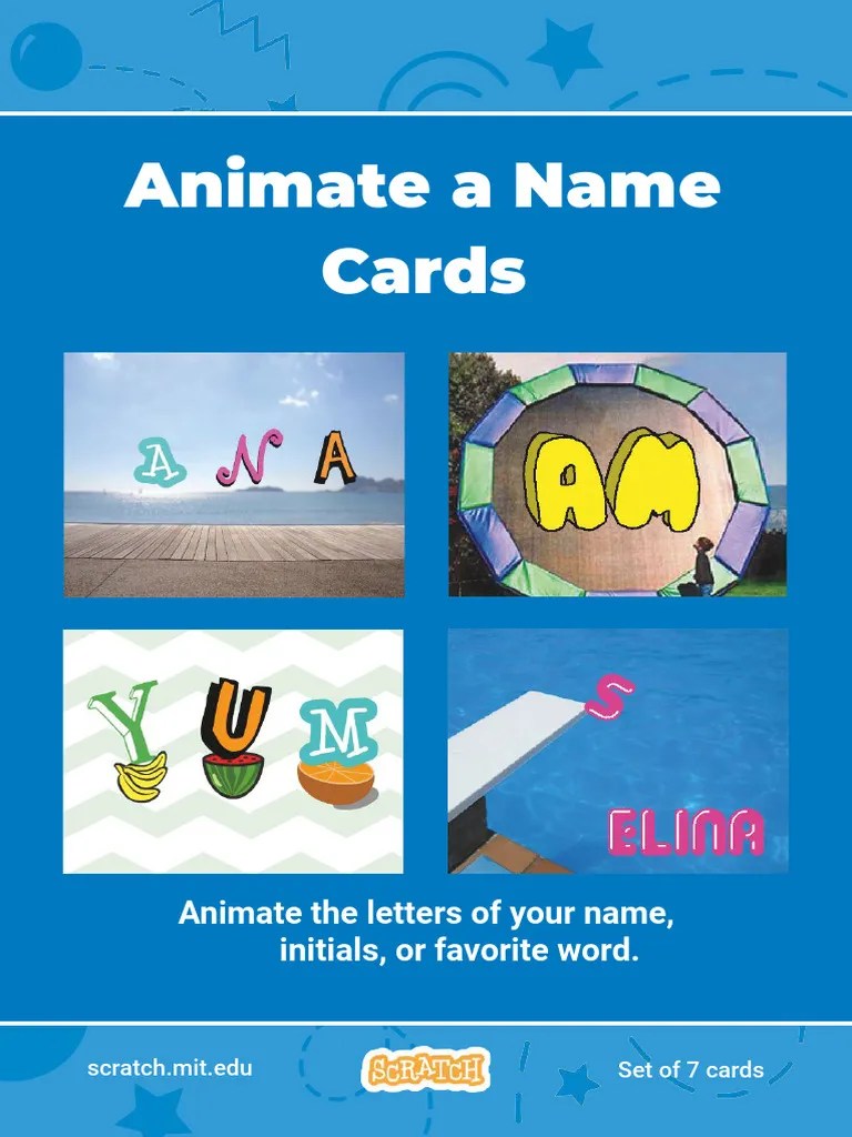 Scratch Cards All PDF Scratch (Programming Language) Dances