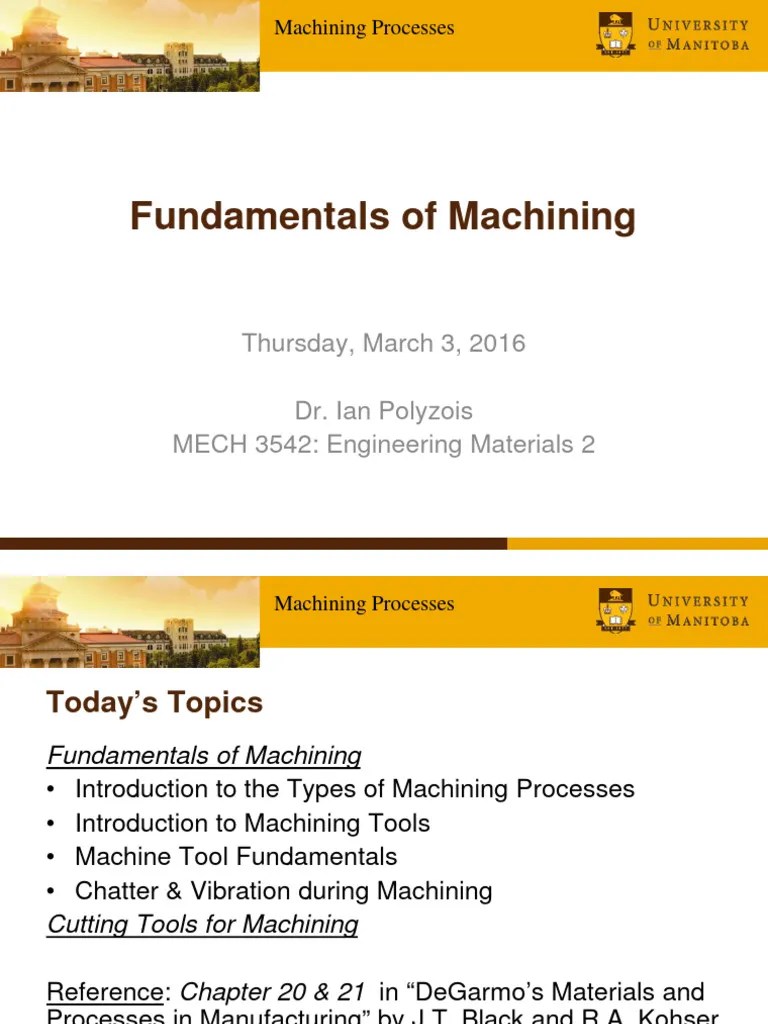 Fundamentals of Machining & Cutting Tools PDF Machining Grinding (Abrasive Cutting)