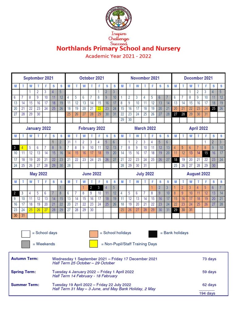 Final School Term Dates 2021 22 Revised Re.jubilee Bank Holidays 1 PDF