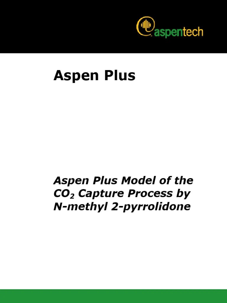 Aspen Plus NMP Model PDF