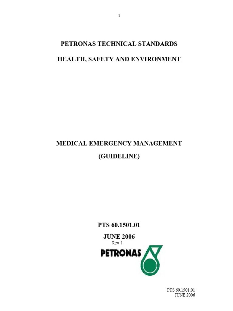 PTS 60.1501.01 HSE Medical Emergency Management PDF