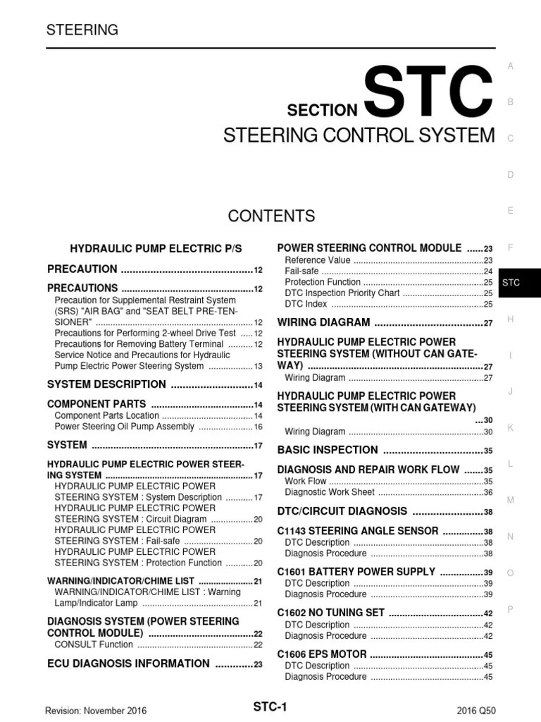 StcSteering Control System PDF Airbag Steering
