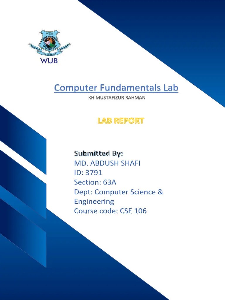 LAB Report PDF