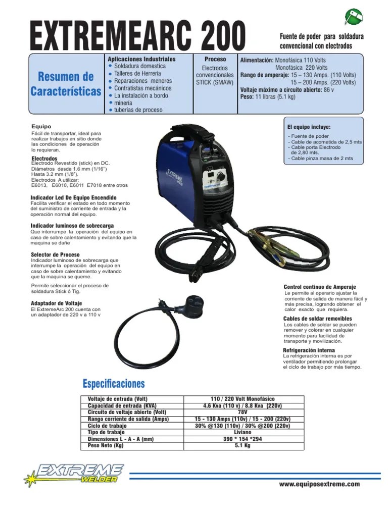 Extreme Arc 200 | PDF