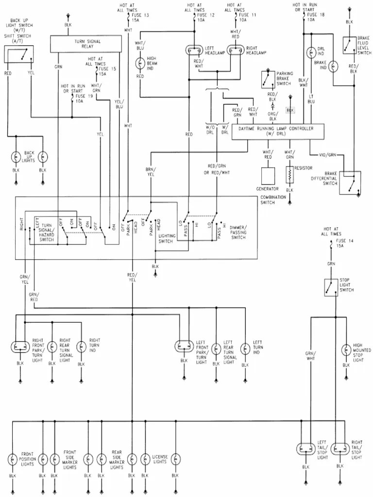 Chassis Wiring Sidekick Tracker PDF
