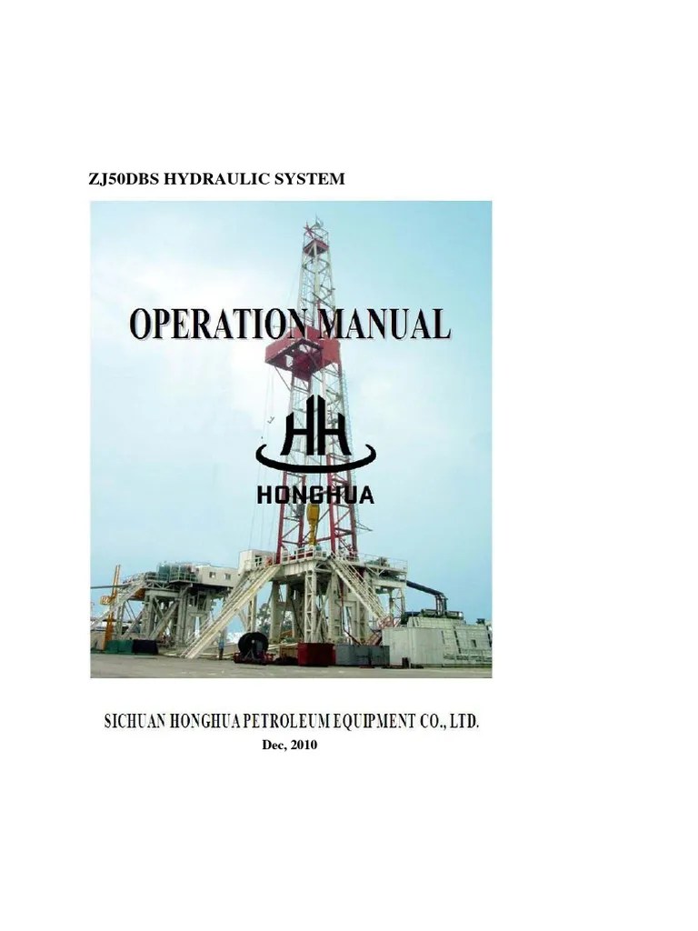 Hydraulic System Operation Manual PDF