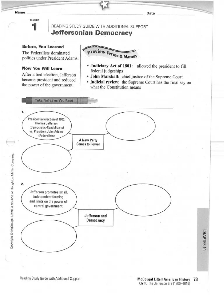 chapter 10 The Jefferson Era PDF