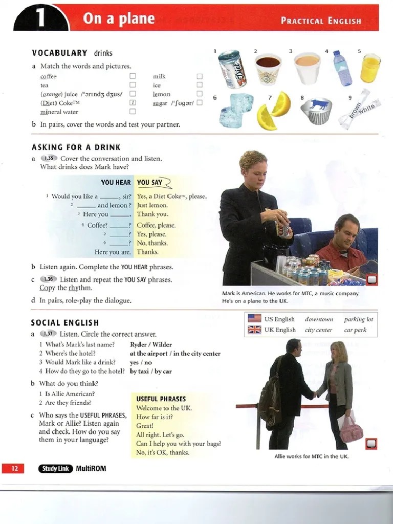 Asking For A Drink PDF