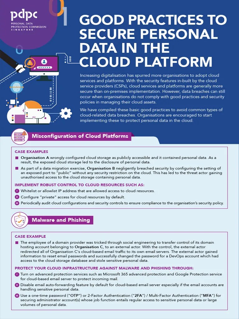 Cloud Data Breach Infographic PDF PDF Cloud Computing Security