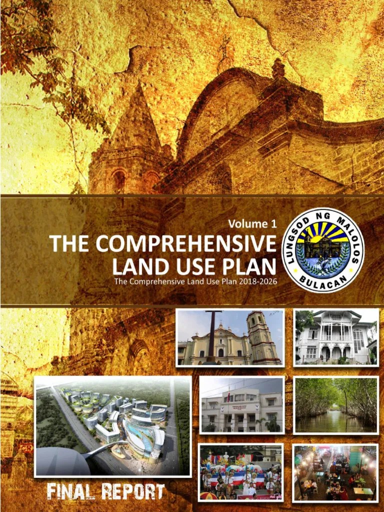CLUP MALOLOS BULACAN Volume 1 The Comprehensive Land Use Plan 2018