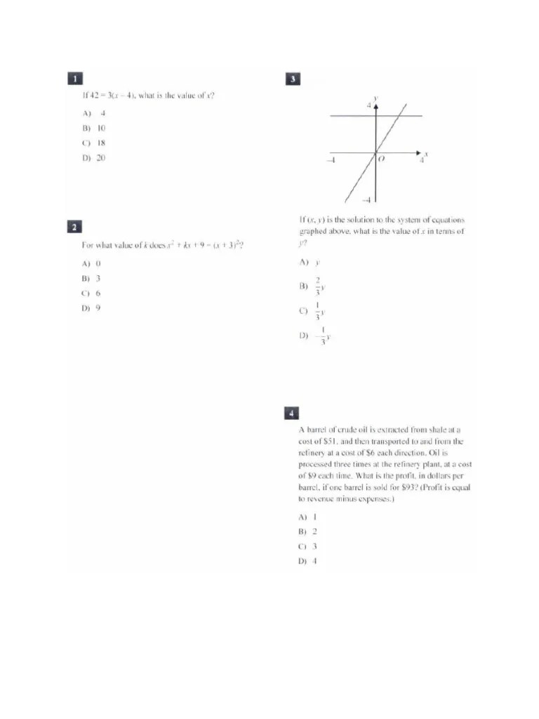 22 Sept New Sat Math PDF
