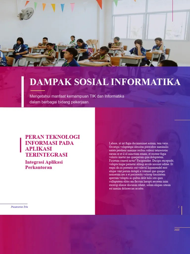 Dampak Sosial Informatika PDF