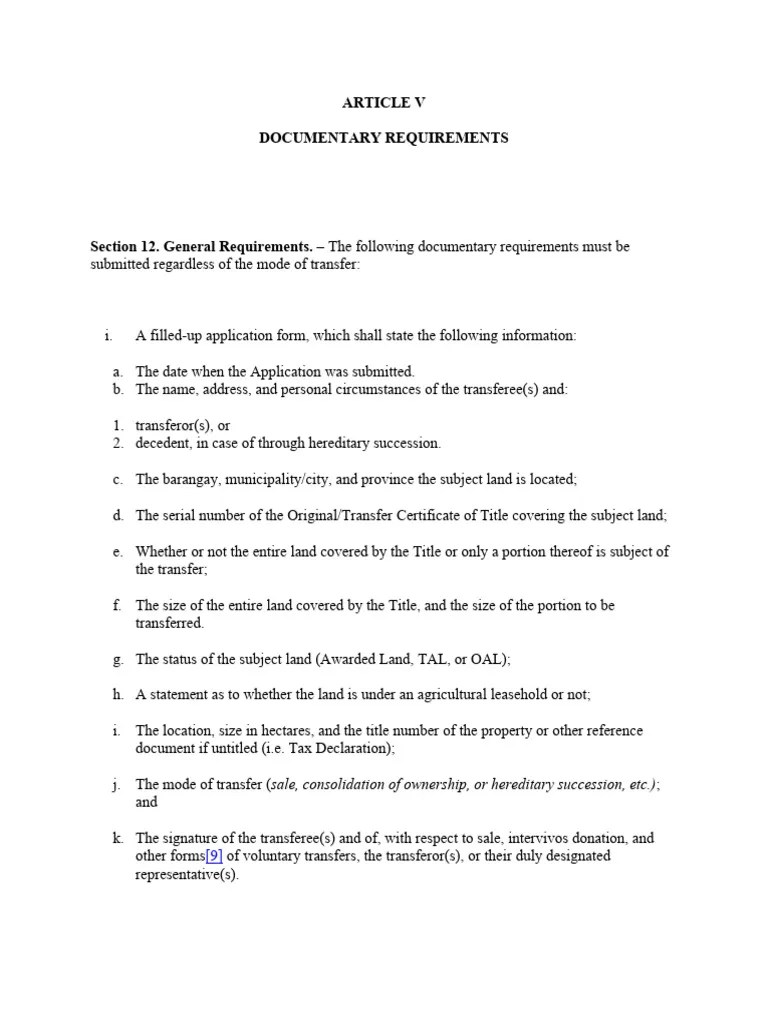 Land Use Conversion PDF Title (Property) Common Law
