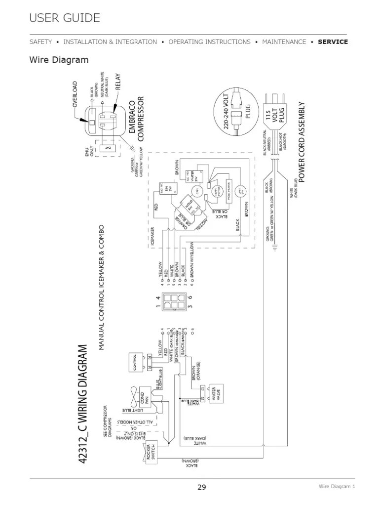 Schematic ULine 2 PDF Electrical Components Equipment