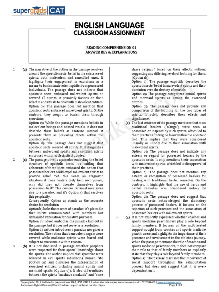 RC Question Type Classroom Sheet Explanations5771289 PDF