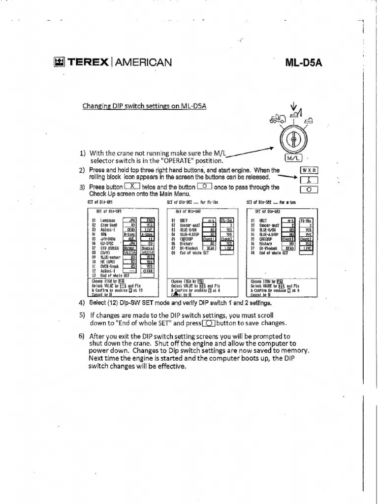 DIP Switch Settings PDF