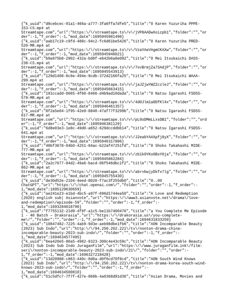 Bookmarks Export PDF