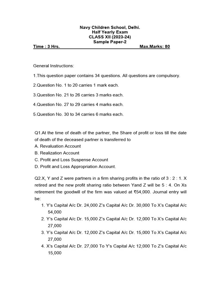 Asm1 25560 PDF Balance Sheet Goodwill (Accounting)