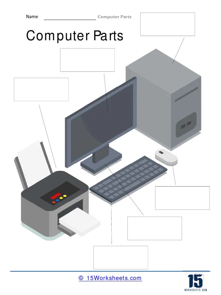 Computer Parts Quiz PDF