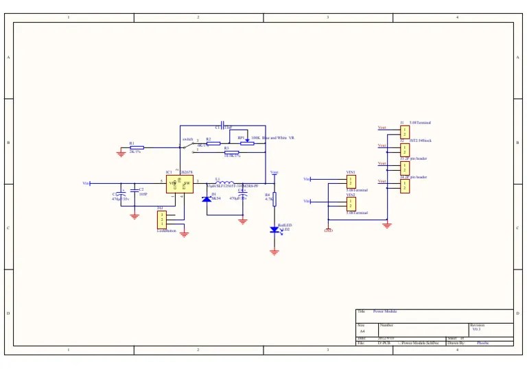 Power Module Schematic PDF
