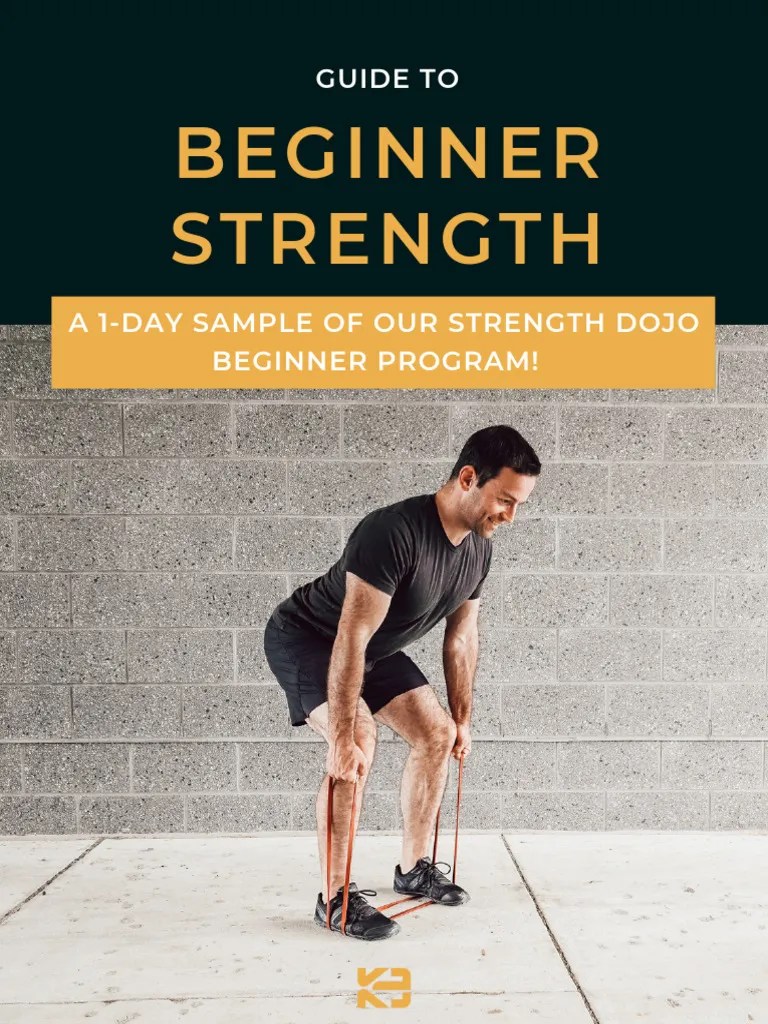 Guide To Beginner Strenght PDF Strength Training Physical Fitness