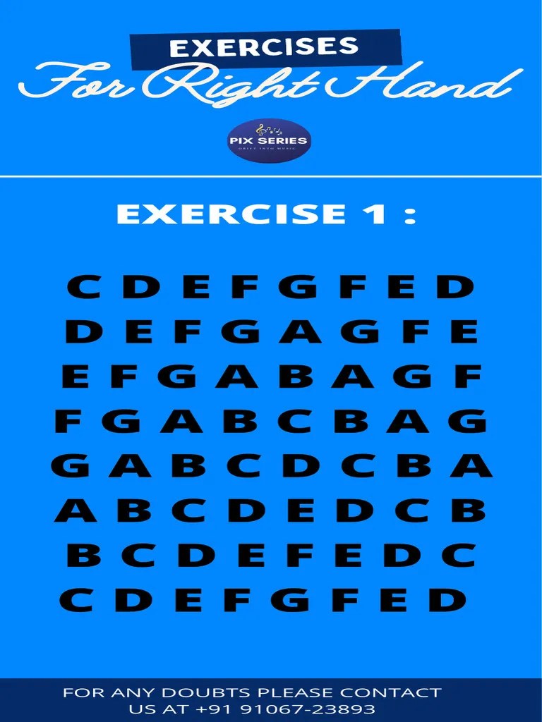 Lesson 2 Right Hand Exercises PDF