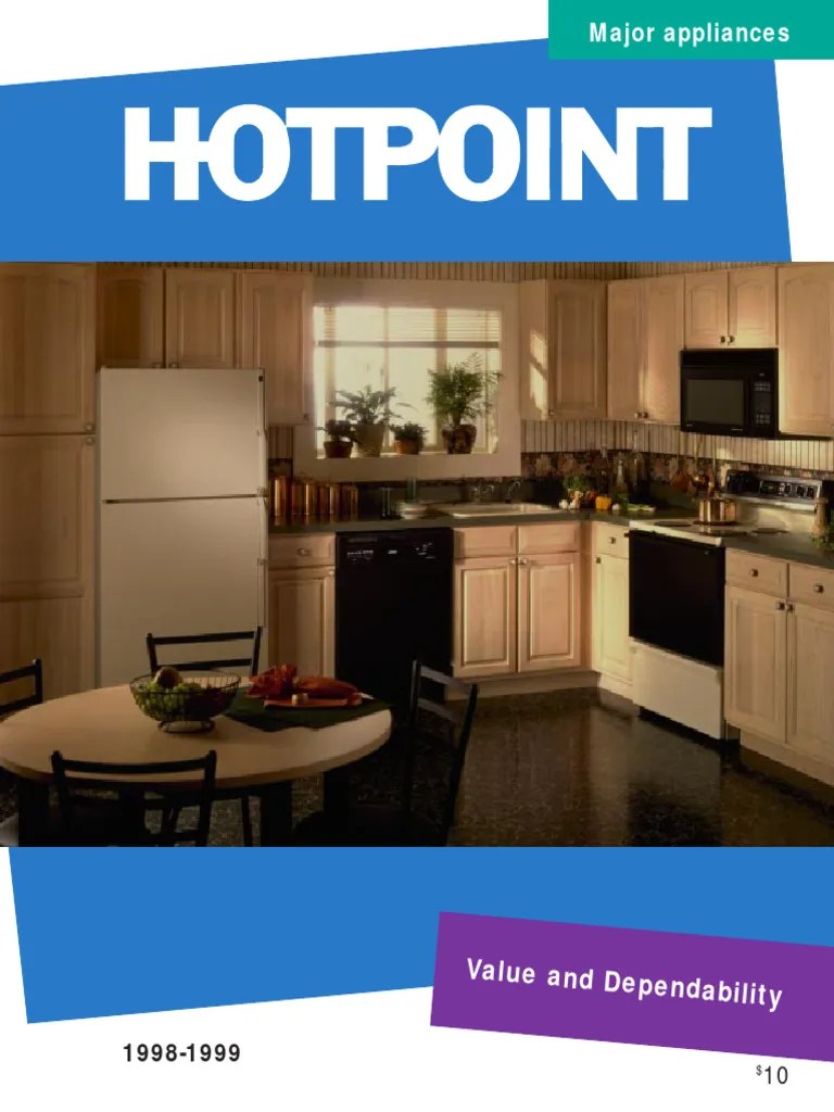 Major Appliances. Value and Dependability PDF Refrigerator Home Appliance
