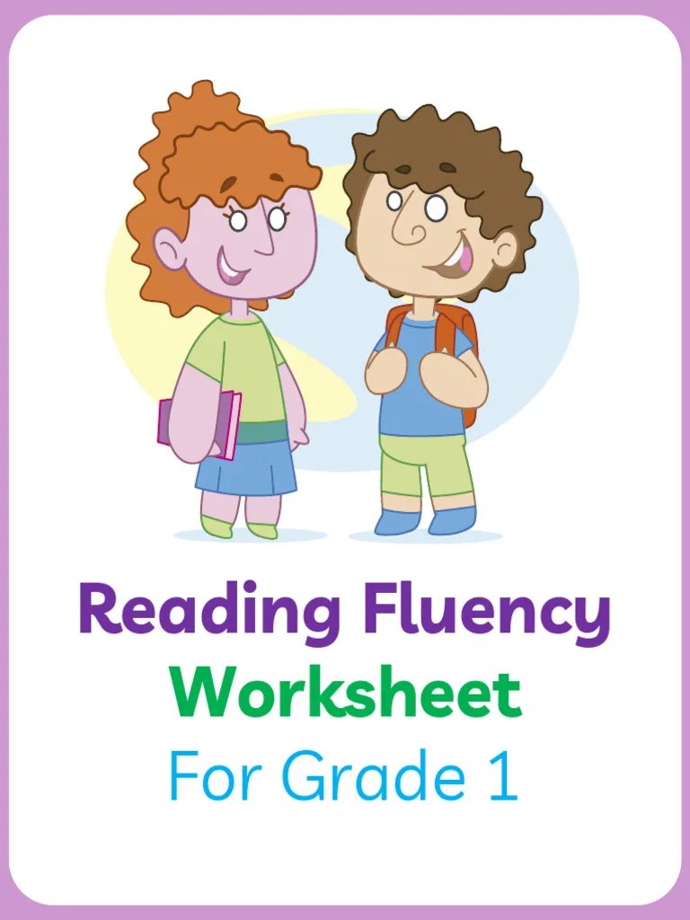 FreeReadingFluencyWorksheets4 PDF