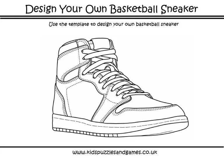 Design Your Own Basketball Sneaker PDF